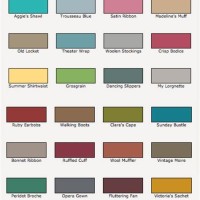 Valspar Paint Colours Chart