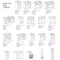 Vanity Cabi Size Chart