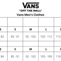 Vans Shirt Size Chart