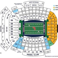 Vaught Hemingway Stadium Seating Chart With Seat Numbers