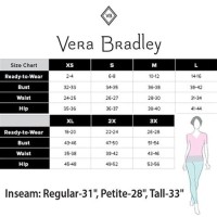 Vera Bradley Clothing Size Chart