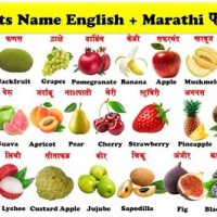 Vitamin C Fruits And Vegetables Chart In Marathi