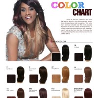 Vivica Fox Wigs Color Chart