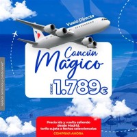 Vuelos Charter A Cancun Desde Madrid