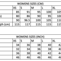 Waist Size Chart India