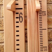 Wall Height Chart Wooden