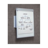 Wall Mounted Flip Chart Display