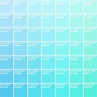 Wall Paint Color Chart Blue Shades