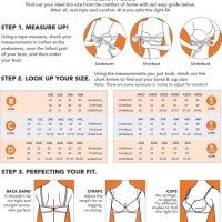 Warners Size Chart Bra