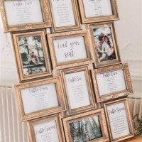 Wedding Seating Chart Frame