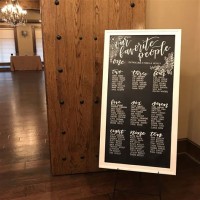 Wedding Seating Chart Signage