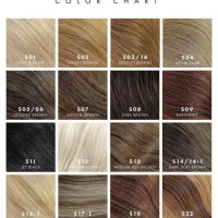 Wella Ash Blonde Colour Chart