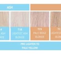 Wella Color Charm Liquid Toner Chart