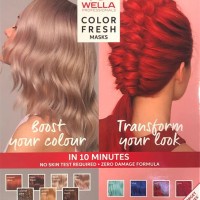 Wella Colour Fresh Mask Chart