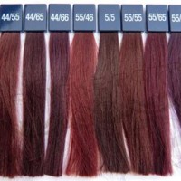 Wella Koleston Perfect Vibrant Reds Color Chart