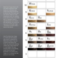 Wella Tango Color Chart