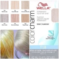 Wella Toner Chart For Platinum Blonde