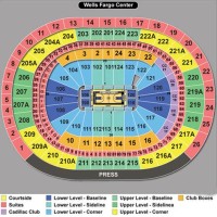 Wells Fargo Center Concert Seating Chart