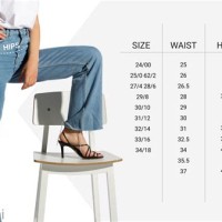 What Is The Size Chart For Jeans