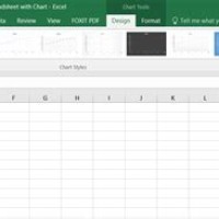 Where Is The Chart Tools Layout Tab In Excel 2016