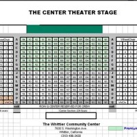 Whittier Center Theater Seating Chart