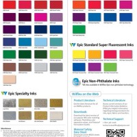 Wilflex Epic Color Chart