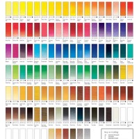 Winsor And Newton Oil Paint Chart