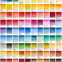 Winsor And Newton Professional Watercolour Chart