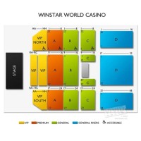 Winstar Global Event Center Seating Chart