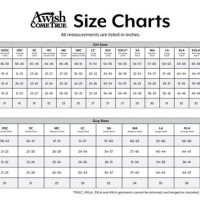 Wish Size Chart Australia