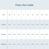 Women 8217 S Underwear Size Chart Us