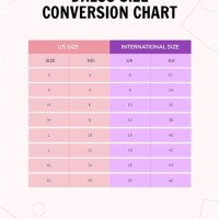 Women S Dress Size Conversion Chart