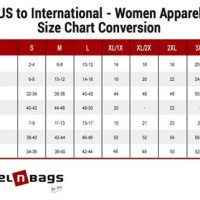 Women S Pant Size Conversion Chart Uk To Us