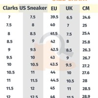 Women S Shoe Width Chart Clarks