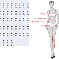 Women S Size Chart Cms