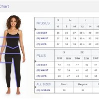 Women S Waist Measurement Chart