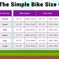 Womens Bike Size Chart Wheel