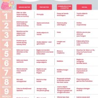 Wooden Baby Growth And Milestone Chart