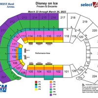 World Arena Seating Chart Disney On Ice