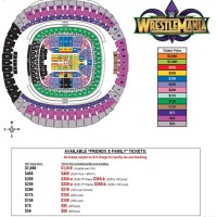 Wrestlemania 34 Seating Chart