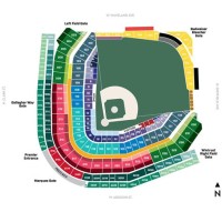 Wrigley Field Seating Chart With Seat Numbers