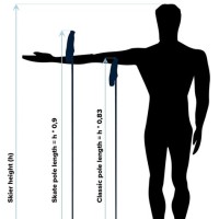 X Country Ski Length Chart