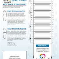 Youth Shoe Size Chart Canada