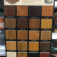 Zar Interior Wood Stain Color Chart