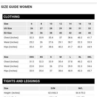 Zara Clothing Size Chart