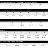 Zara Man Pants Size Chart