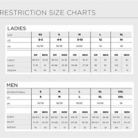 Zeroxposur Swim Shorts Mens Size Chart